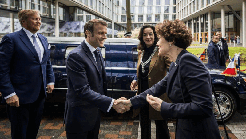 President Macron and King Willem-Alexander